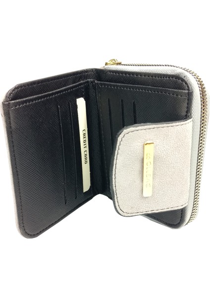 SİA ÇANTA Ollbag Orta Boy Süet Cüzdan Çok Kartlıklı Bozuk Para Gözlü Kullanışlı Kadın Cüzdan modelleri