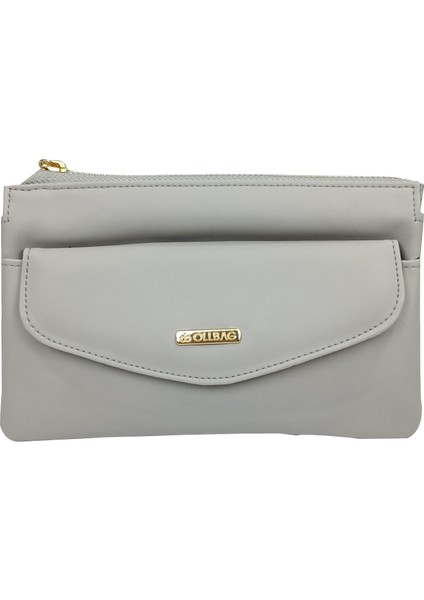 SİA ÇANTA Ollbag Yumuşak Dokulu Sade Düz Renk Dört Gözlü Bilekli Çarşı Pazar & Yürüyüş Kadın Cüzdanı