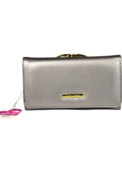 SİA ÇANTA Ollbag Kadın Cüzdan Kaliteli Sarı Klips Aksesuar Üçe Katlanır Ana Bölüm Çok Gözlü Kartlık & Resimlik Kaliteli Malzeme Mükemmel İşçilik Kadın Cüzdan