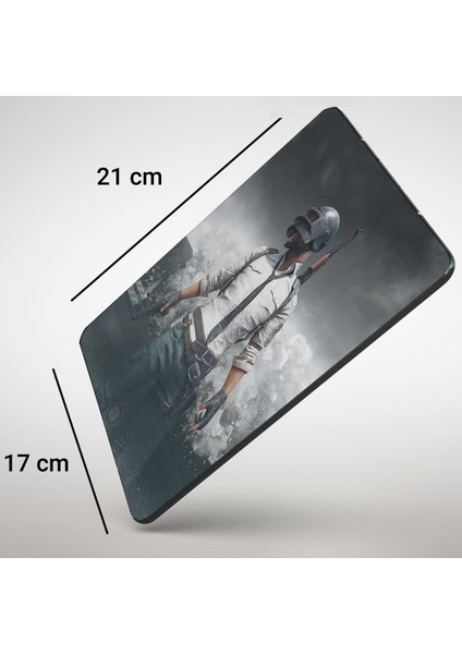 Pubg Desenli Kaydırmaz Gaming Oyuncu Masaüstü Dikişsiz Mouse Pad/ped (Mouse Altlığı) 17X21CM modelleri