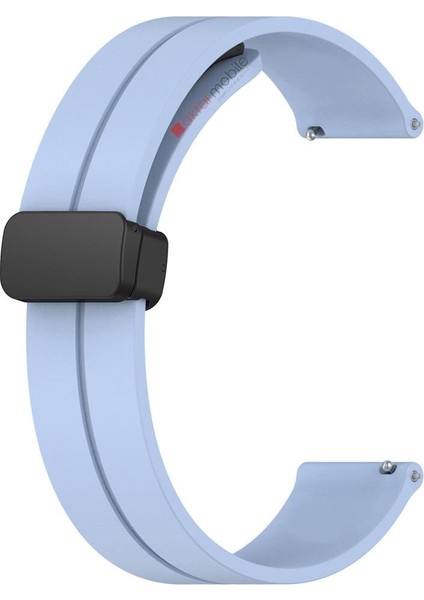 Huawei Watch Gt 3 Se Silikon Kordon Magnetik D Tokalı Spor Kayış Mıknatıslı Toka