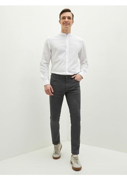 Lcwaıkıkı Classic Geniş Kalıp Gabardin Erkek Chino Pantolon