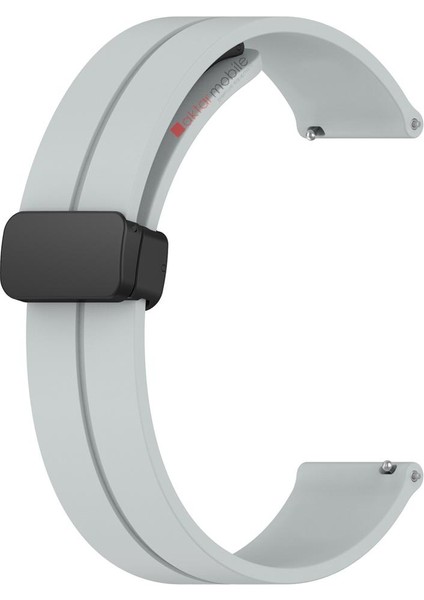Huawei Watch Gt 3 Se Silikon Kordon Magnetik D Tokalı Spor Kayış Mıknatıslı Toka
