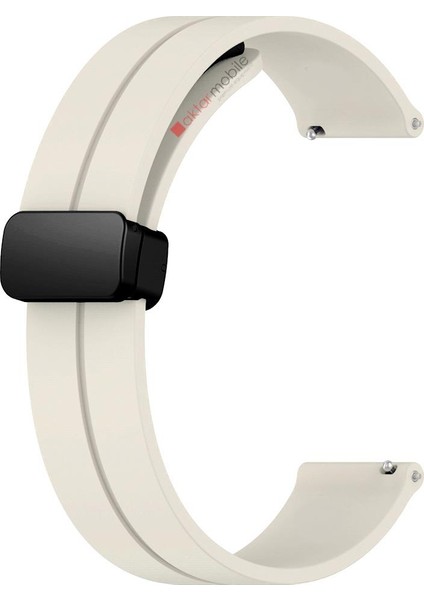 Huawei Watch Gt 3 Se Silikon Kordon Magnetik D Tokalı Spor Kayış Mıknatıslı Toka