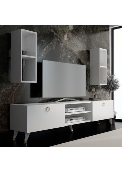 X2136 Gold Tv Ünitesi 180 cm