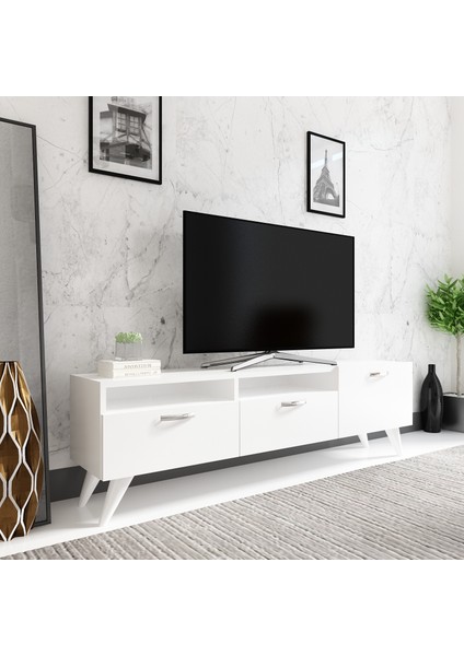 Sleed Tv Ünitesi 150 cm Beyaz N4