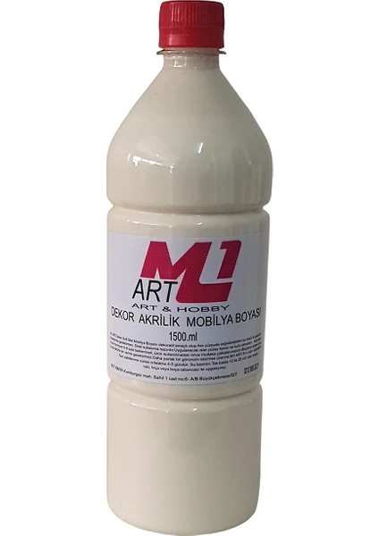 M1 Art Dekor Mobilya Boyası 1500 gr