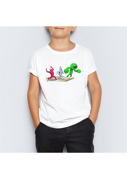 Garten Of Banban Baskılı Unisex Çocuk Tişört T-Shirt Mr-01