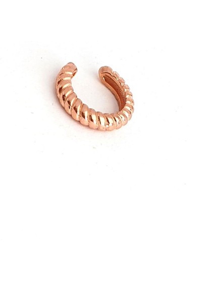 925 Ayar Gümüş Rose Sıkıştırmalı Kıkırdak Earcuff Küpe fiyatları