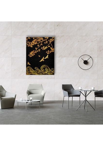 Kromatik Gold Güvercinli Tablo modelleri