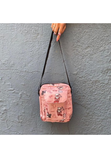 Favoriconsept - Anime Pembe Fantasy Magic Melody Kolaj Çapraz Çanta