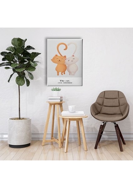 The Cat Canvas Tablo fiyatları