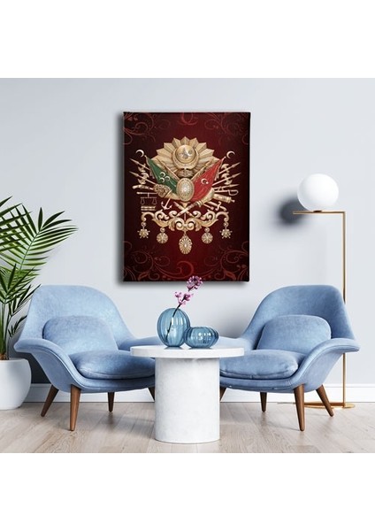 Osmanlı Devlet Arması Kanvas Tablo modelleri