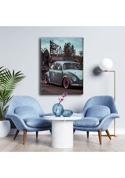 Vosvos Araba Canvas Tablo modelleri