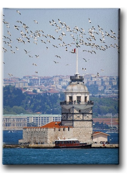 Kız Kulesi Kanvas Tablo