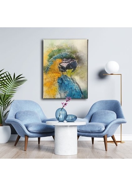 Cennet Papağanı Kanvas Tablo modelleri