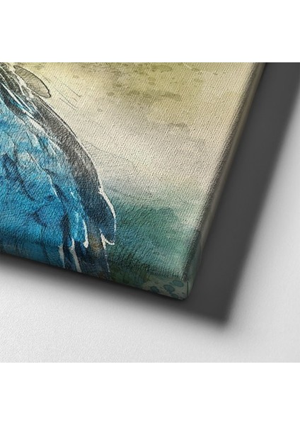 Cennet Papağanı Kanvas Tablo indirimleri