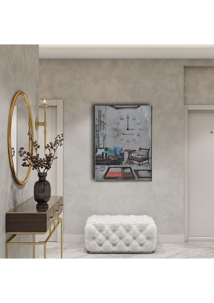 Modern Saatli Tablo