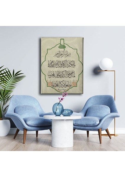 Nazar Ayeti Dini Kanvas Tablo modelleri