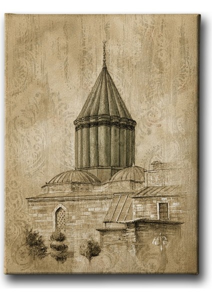 Mevlana Müzesi Eskitme Tablo