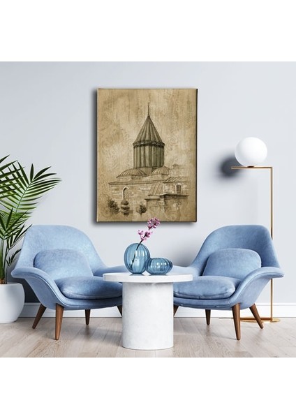 Mevlana Müzesi Eskitme Tablo