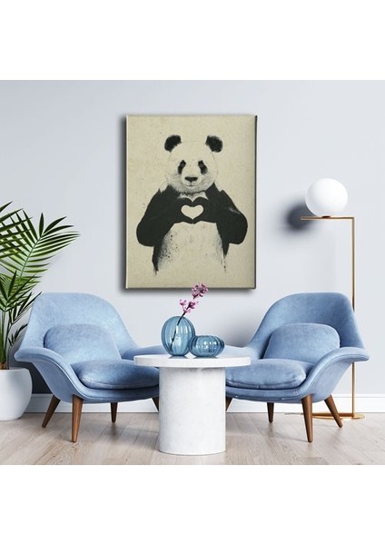 Panda Kanvas Tablo modelleri