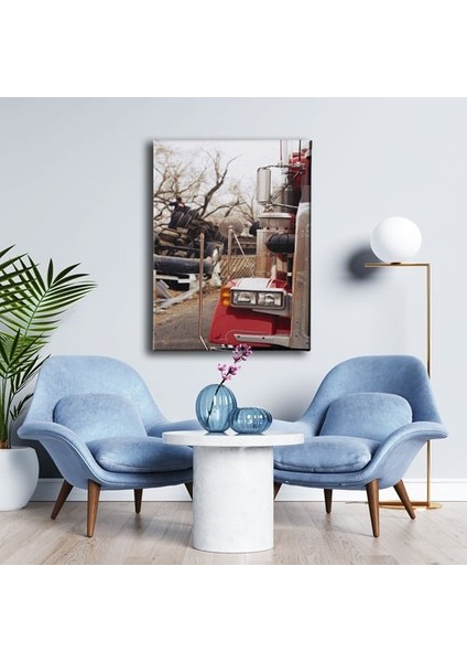 Amerikan Kamyonu Canvas Tablo modelleri