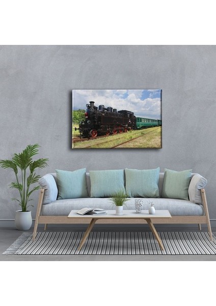 Kara Tren Canvas Tablo modelleri