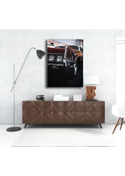 Klasik Araba Canvas Tablo