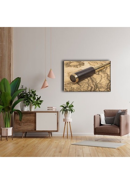 Dürbün ve Harita Canvas Tablo fırsatları