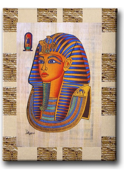 Firavun Tutankhamun Canvas Tablo