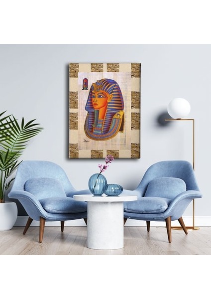 Firavun Tutankhamun Canvas Tablo