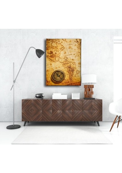 Eski Harita Canvas Tablo fırsatları