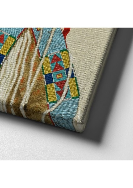 Kızılderili Erkek Portresi Canvas Tablo indirimleri