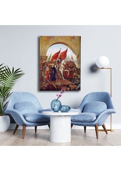 Fatih Sultan Mehmet Kanvas Tablo