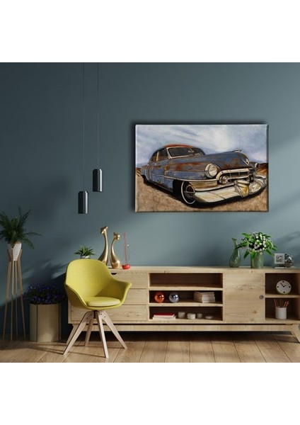 Klasik Araba Canvas Tablo fiyatları
