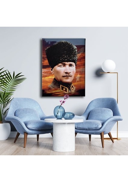 Atatürk Portresi Kanvas Tablo