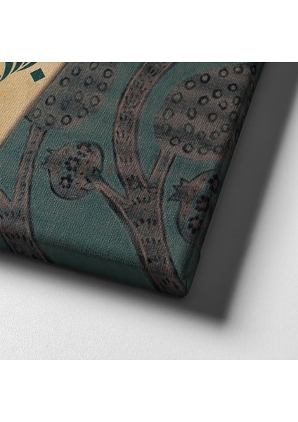 Besmele-I Şerif Kaftanlı Ayetli Kanvas Tablo indirimleri