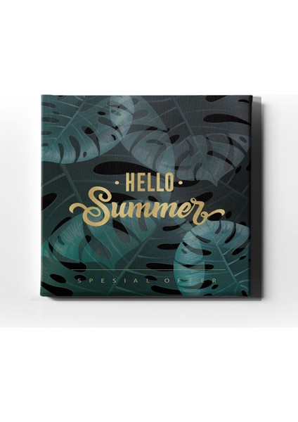 Hello Summer Canvas Tablo