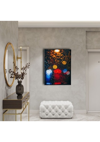 Buhulu Sokak Lambası Canvas Tablo fiyatları