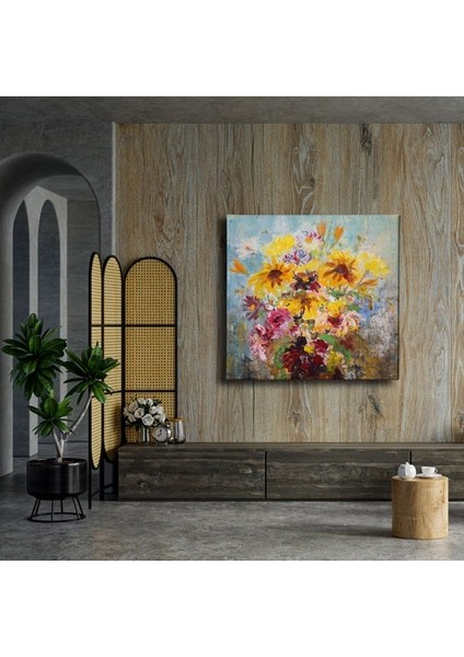 Soyut Çiçek Tablo modelleri