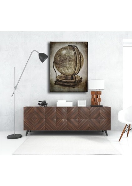 Dünya Küre Haritası Canvas Tablo fırsatları