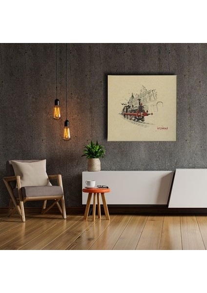 Kara Tren Canvas Tablo fiyatları