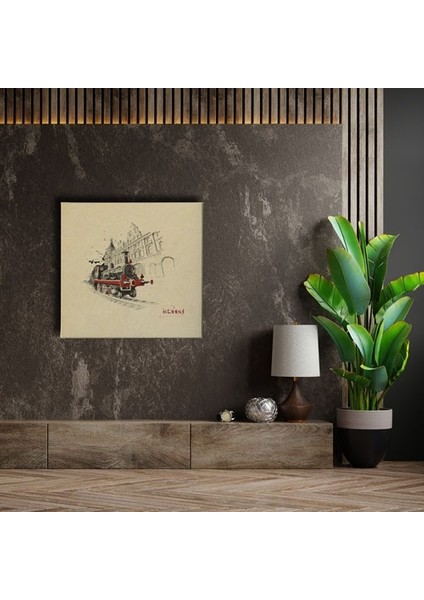 Kara Tren Canvas Tablo fırsatları