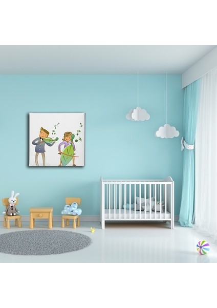 Çocuk Müzikali Kanvas Tablo fiyatları