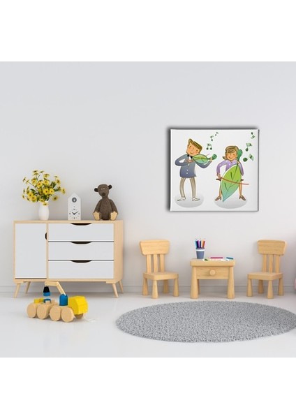 Çocuk Müzikali Kanvas Tablo fırsatları