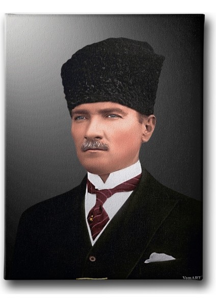 Atatürk Portresi Kanvas Tablo