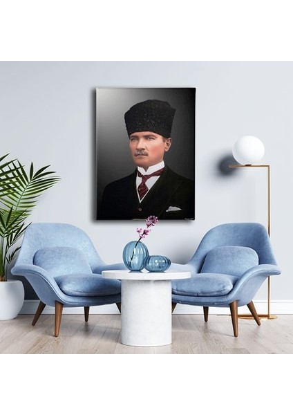 Atatürk Portresi Kanvas Tablo