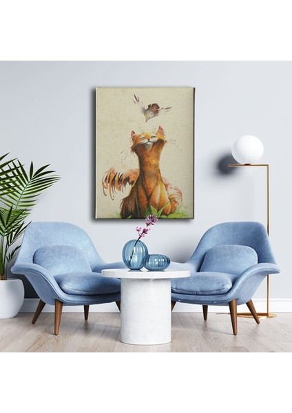 Kedi Kanvas Tablo modelleri