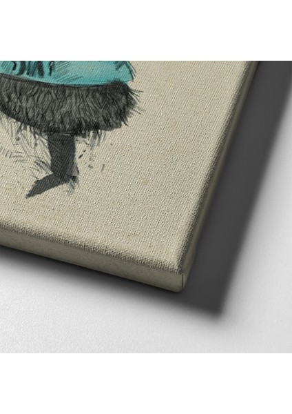 Boksör Panda Kanvas Tablo indirimleri